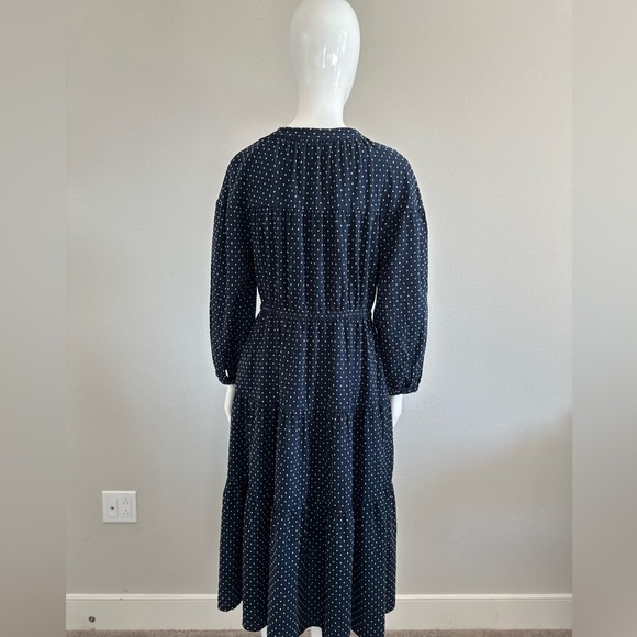 Madewell Mariette Print Tiered Midi Dress - Picture 6 of 13